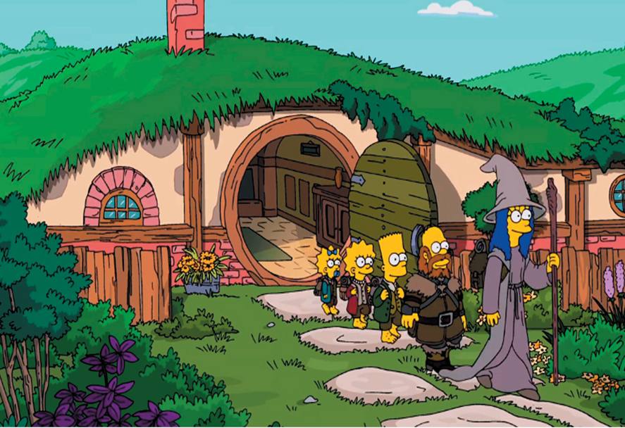 Il Signore degli Anelli nella divertente parodia fatta da I Simpson 